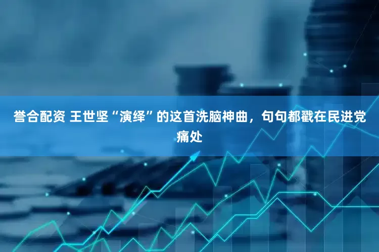 誉合配资 王世坚“演绎”的这首洗脑神曲，句句都戳在民进党痛处